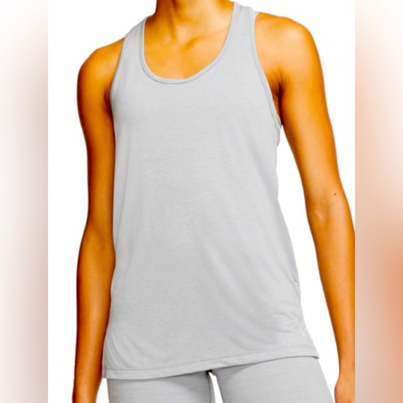 Nike Tops - Nike Women's DRI-FIT Yoga Training Tank Top in Wolf Grey Size Large
